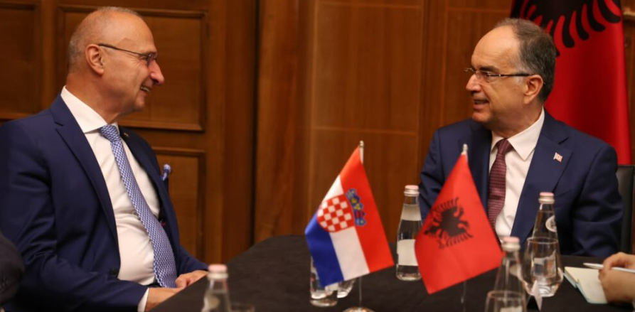 Begaj takon ministrin kroat  vlerëson mbështetjen për Shqipërinë dhe Kosovën