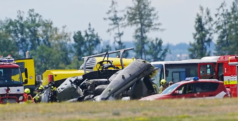 Rrëzohet një helikopter në Çeki  një ushtar vdes e katër të tjerë lëndohen