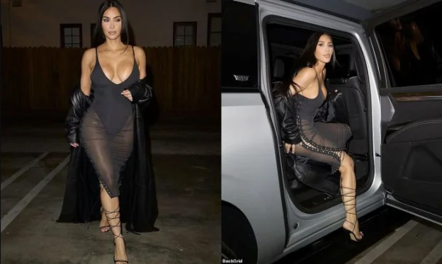 Kim Kardashian shfaqet me veshje transparente: Tregohen detajet e eventit në Los Angeles 