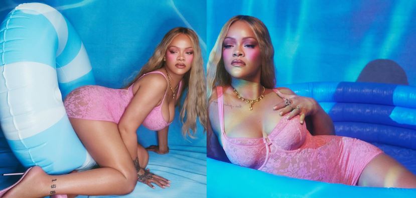 Rihanna  bombardon  rrjetin me super forma