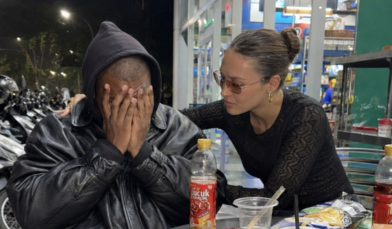 Françeska  fotografohet  me Kanyen  nxjerr  momentin  në Instagram