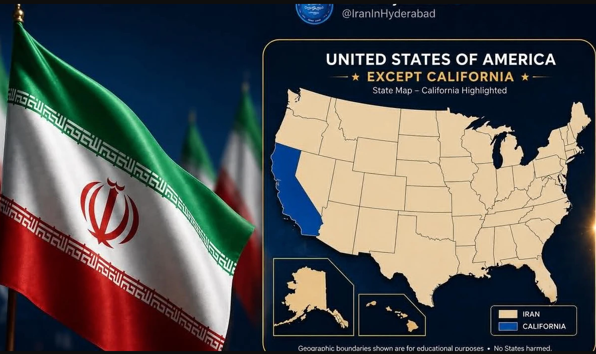 Irani i përgjigjet Trumpit   Kalifornia  territori i ri i Republikës Islamike 