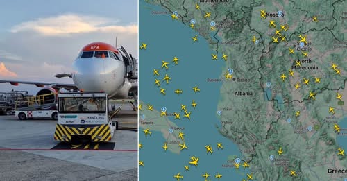 Ndërpritet trafiku ajror në Shqipëri