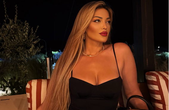 Arbnora Ademaj shkëlqen me fustan të zi