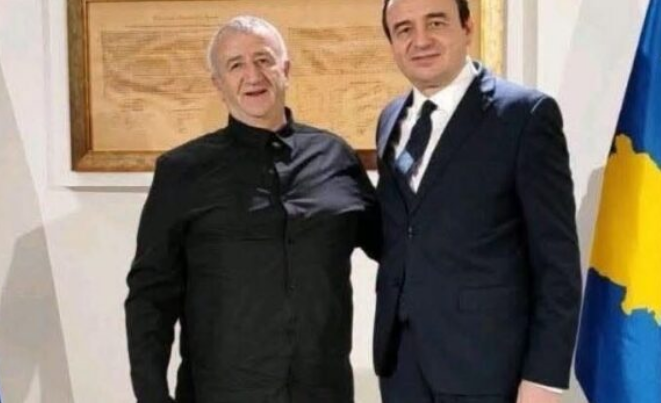 Foto e spiunit të BIA me Kurtin  reagon Manxhuka