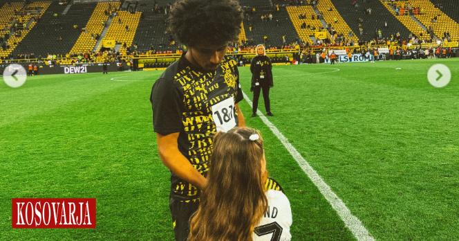 Hana shkon në stadium për ta përkrahur Adayemin, futbollisti bën veprimin e papritur