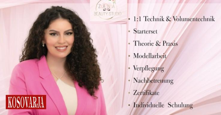 Zana Nexhipi, profesionistja shqiptare që po lë gjurmë në industrinë e bukurisë në Zvicër