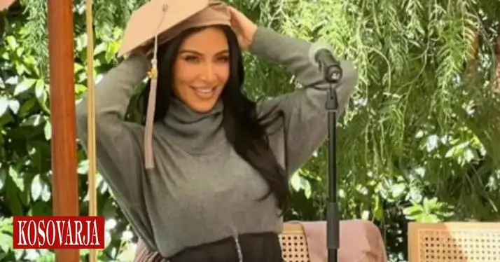 Kim Kardashian diplomohet për drejtësi pas gjashtë vitesh studime