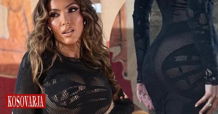 Nora Istrefi kalon çdo limit, fustani transparent ia zbulon të pasmet