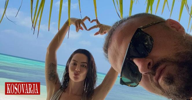 Dafina Zeqiri ja si po e shijon plazhin pak para lindjes