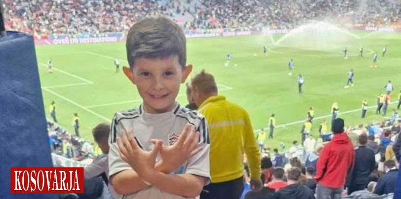 Lauris Tahiri gjashtë vjeçari nga Mushtishti që emocionoi me shqiponjën pranë Ronaldos në finalen e Nations League