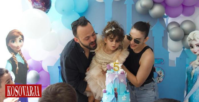 Jonida organizon festë përrallore për vajzën