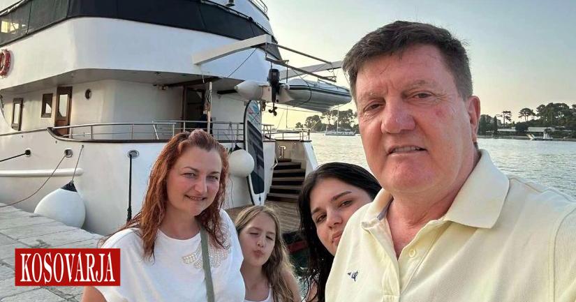 Gazetari Milaim Zeka shfaqet me familjen në Venecia, flokët e ngjyrosur tërheqin vëmendjen