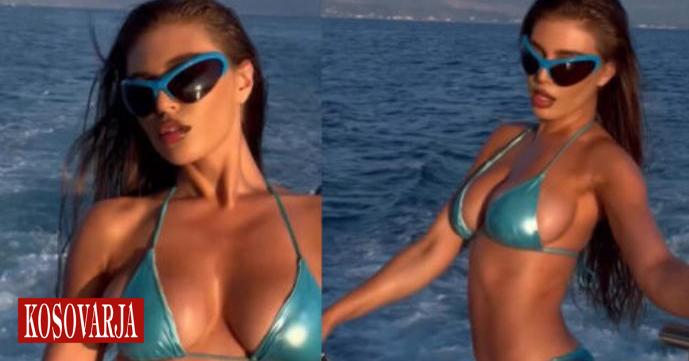 Trejsi Sejdini mahnit me paraqitjen glamuroze në bikini gjatë një udhëtimi me jaht