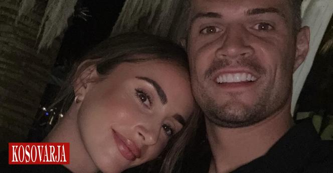 Granit Xhaka dhe Leonita të dashuruar si kurrë me parë