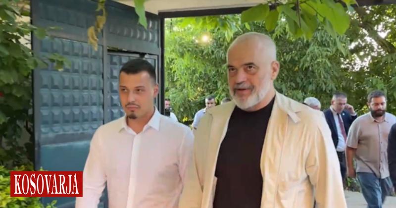 Djali i Thaçit falënderon Ramën për vizitën në Hagë  Ju na dëshmoni se bashkë jemi ma mirë