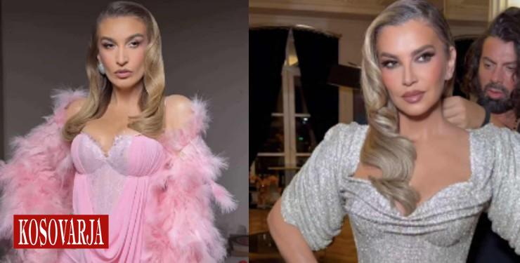 Leonora Jakupi dhe Yllka Kuqi me të njëjtën frizurë  cilës po i rri më mirë