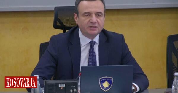  Mirëpresim vendimin e BE së për heqjen e masave   Kurti  Shpresoj që pas zgjedhjeve edhe opozita t ia heq masat Kosovës