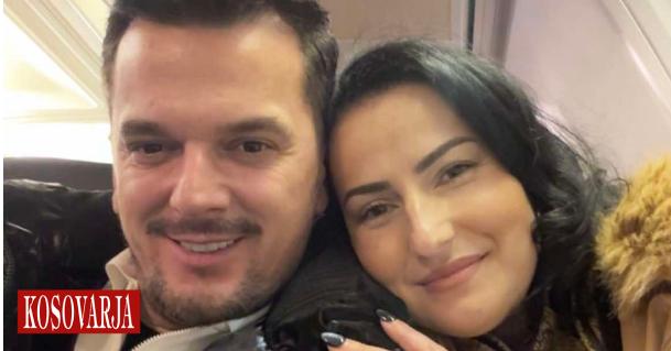 Ylli Demaj si rrallë herë shfaqet nën përqafimin e gruas