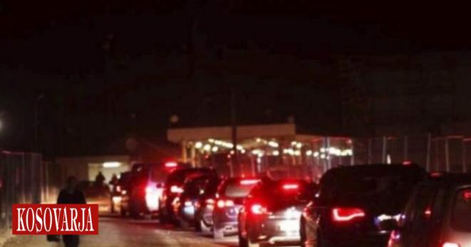 Gjendja në pikat kufitare  deri në 60 minuta pritje te Dheu i Bardhë për të hyrë në Kosovë
